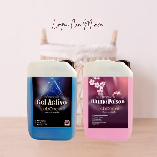 PACK DETERGENTE Gel Activo + SUAVIZANTE Blume
