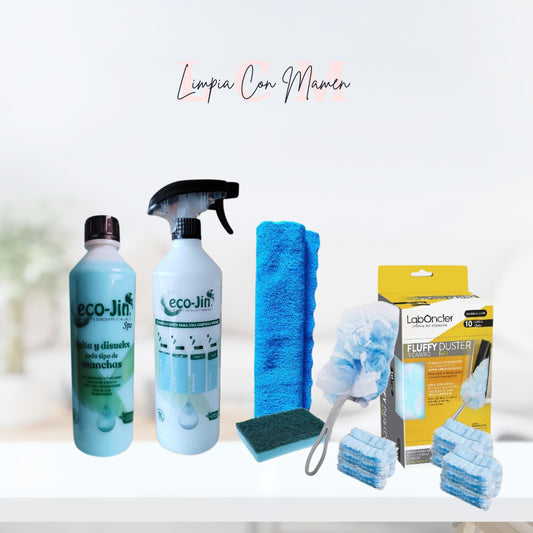 ECOJIN PACK 10 LIMPIEZA