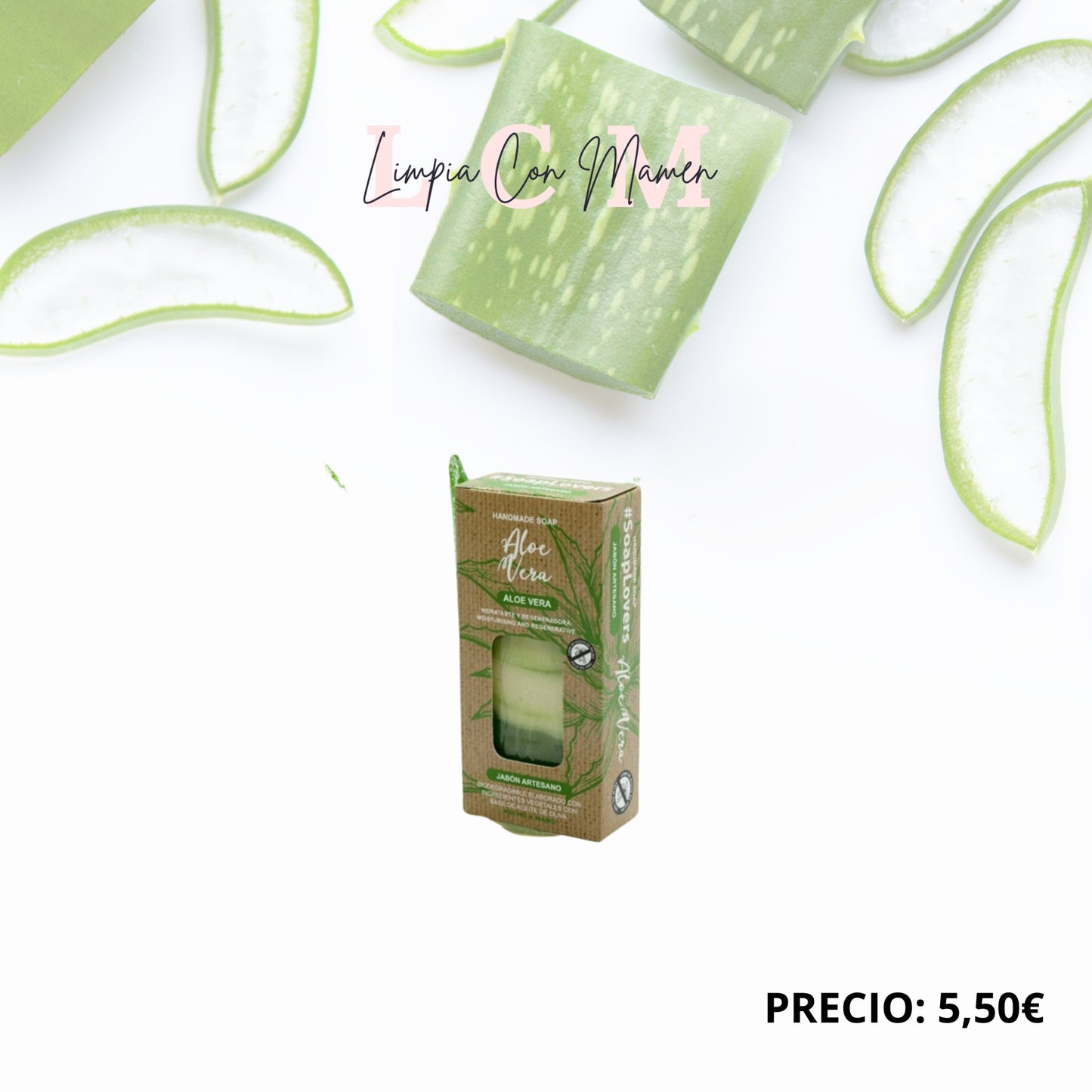 JABON NATURAL ALOE VERA