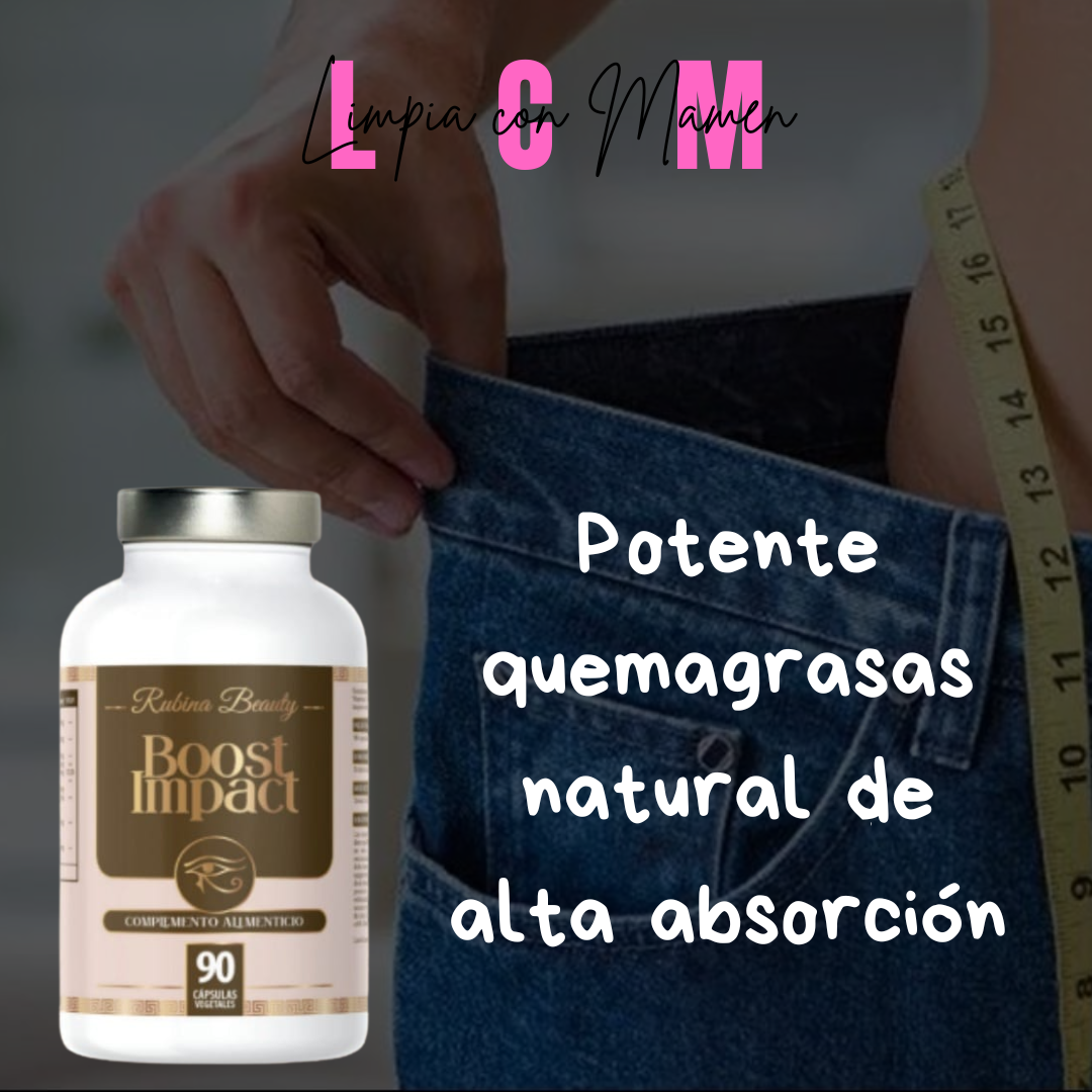 BOOST IMPACT - POTENTE QUEMAGRASAS NATURAL