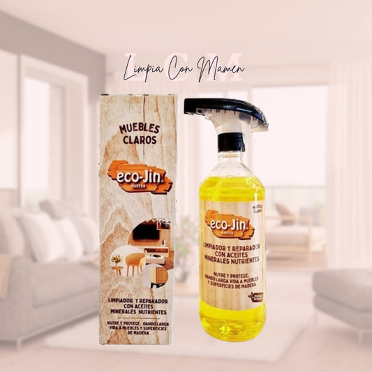 ECO-JIN ÓLEO - MADERAS CLARAS 750 ML