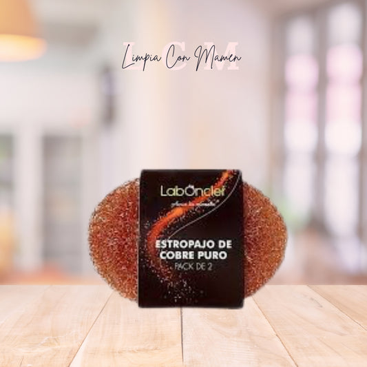 ESTROPAJO DE COBRE PURO