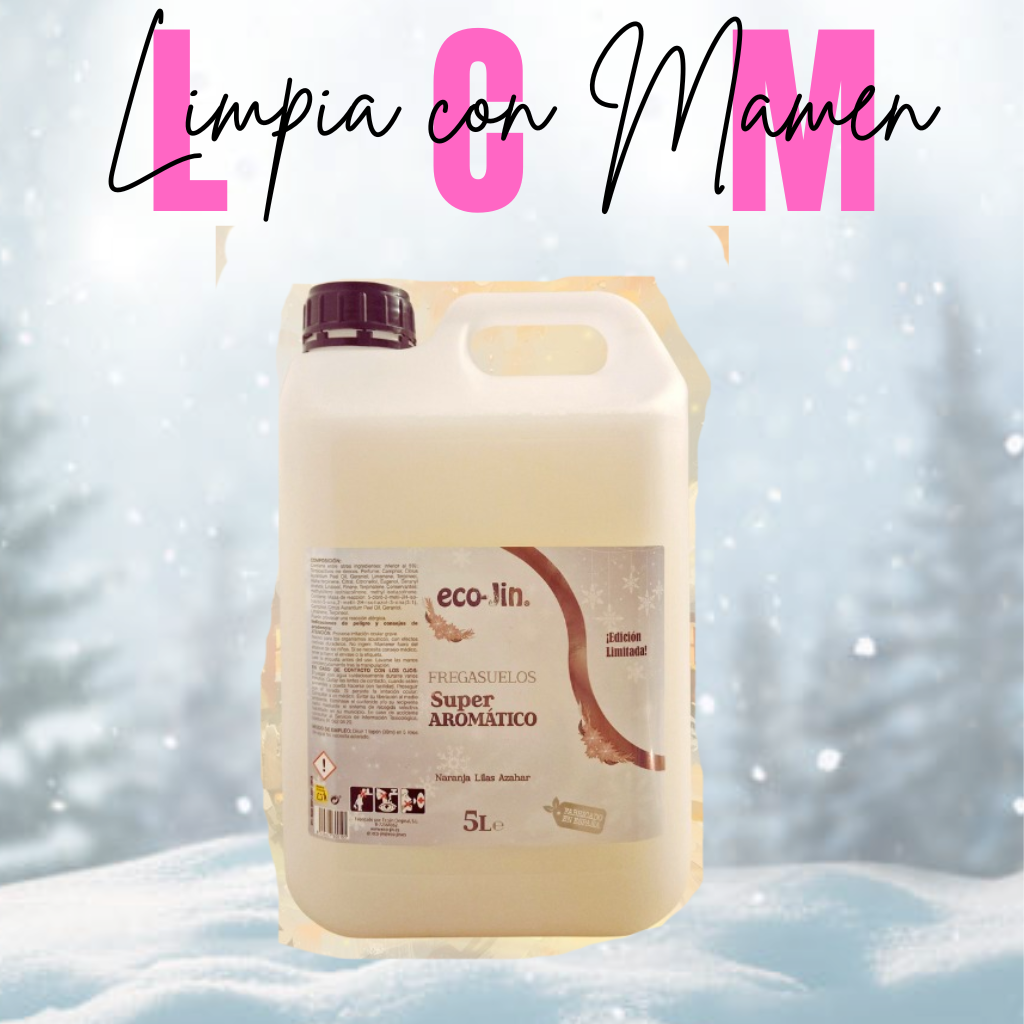 **EDICIÓN LIMITADA POR NAVIDAD** FREGASUELOS ULTRA PERFUMADO AROMA POMELO, LIMÓN Y NARANJA PERSA