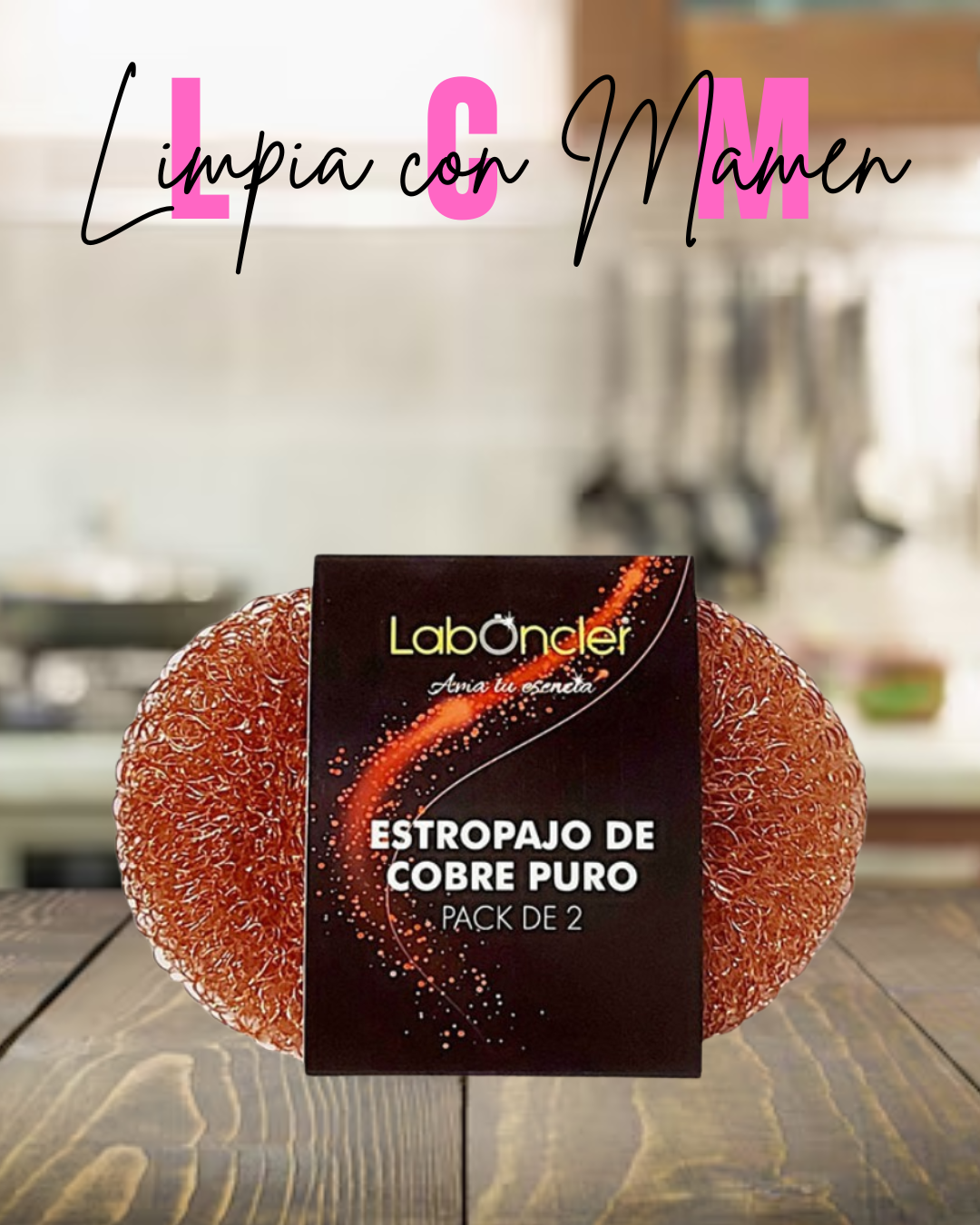 ESTROPAJO DE COBRE PURO