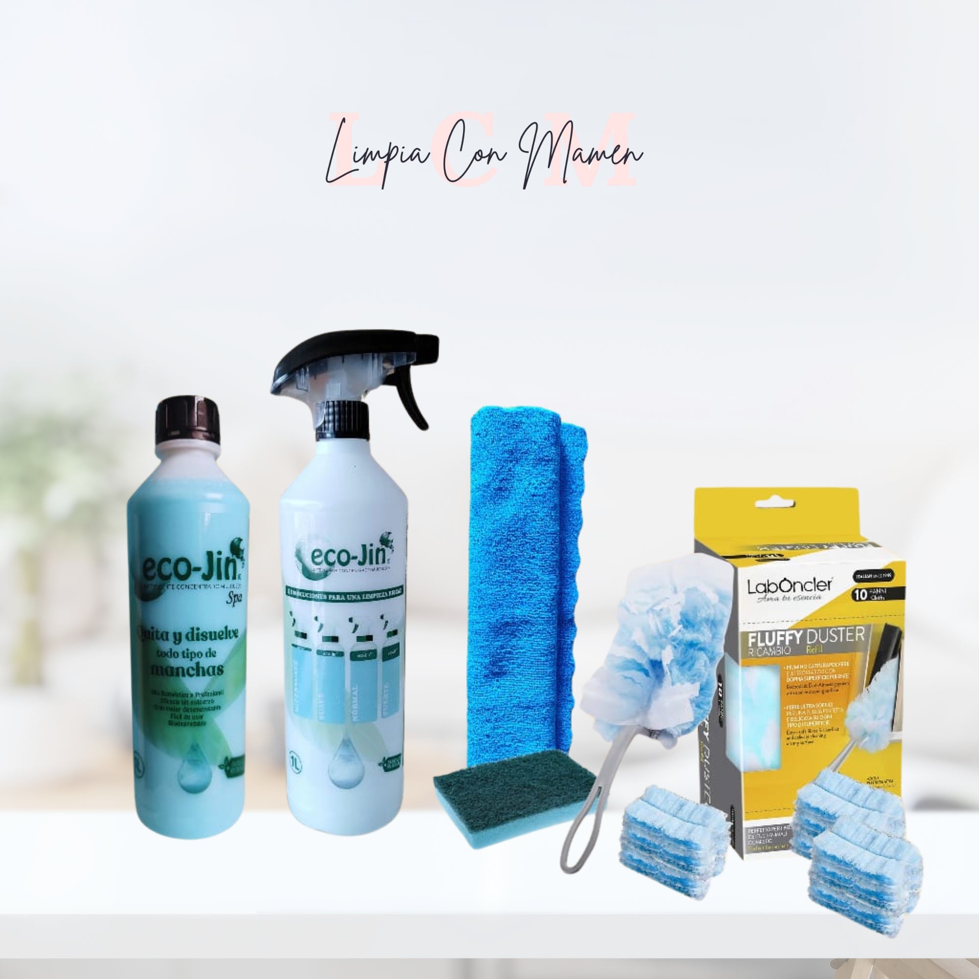 ECOJIN PACK 10 LIMPIEZA