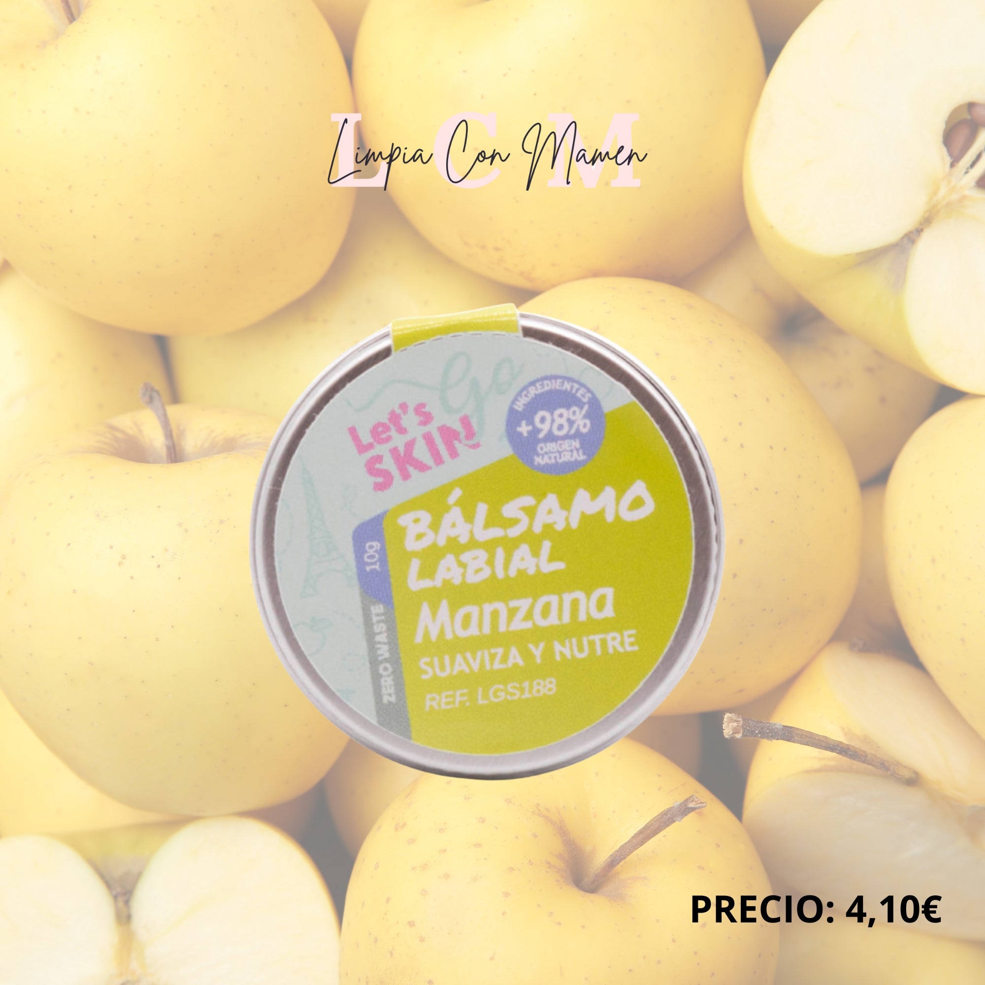 BALSAMO LABIAL MANZANA