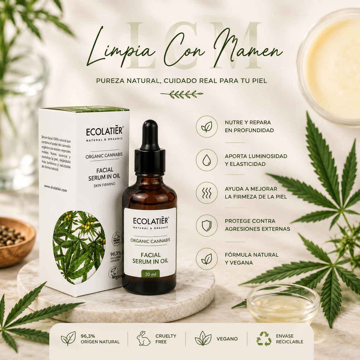 SERUM IN OIL CANNABIS
