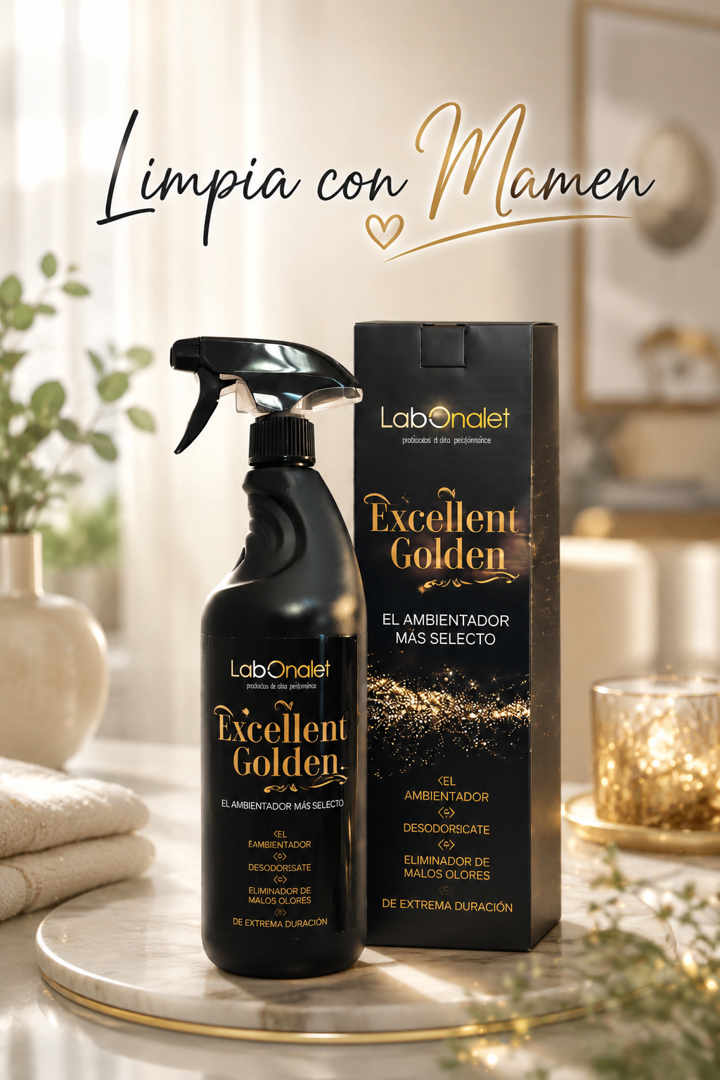 AMBIENTADOR EXCELLENT GOLDEN LABONCLER
