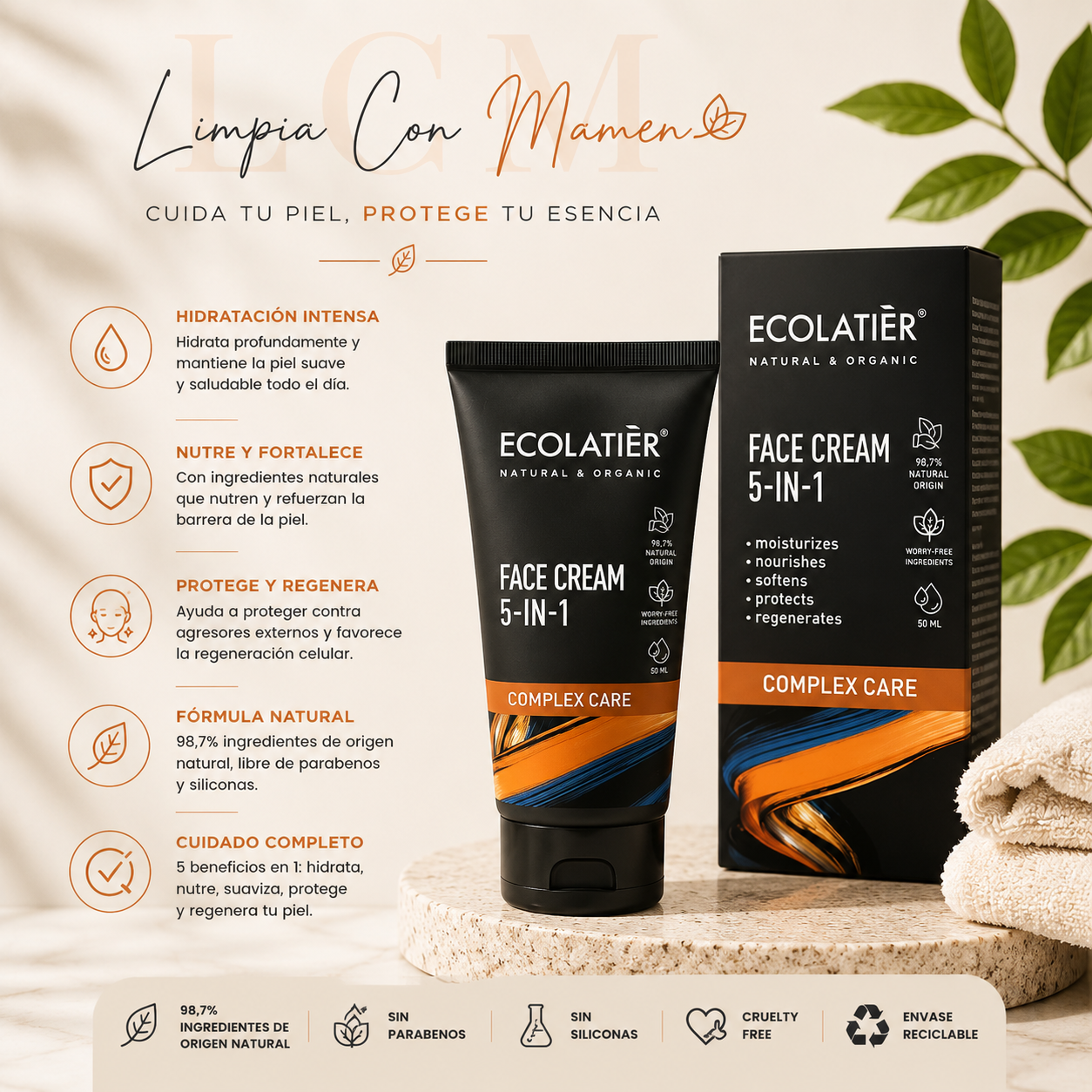 5 IN 1 FACIAL CREAM FOR MEN