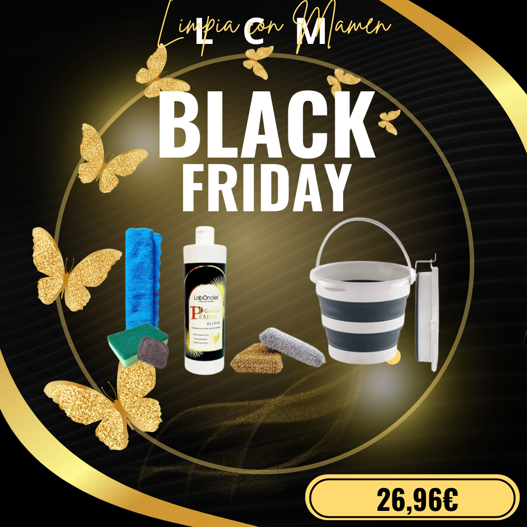 BLACK FRIDAY SET CUBO FREGASUELOS