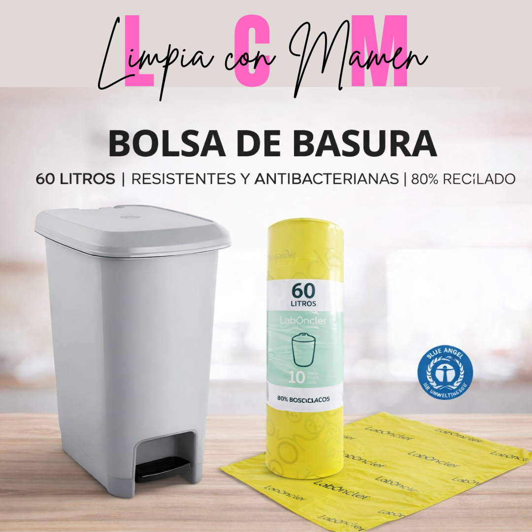 BOLSA DE BASURA DE 60L
