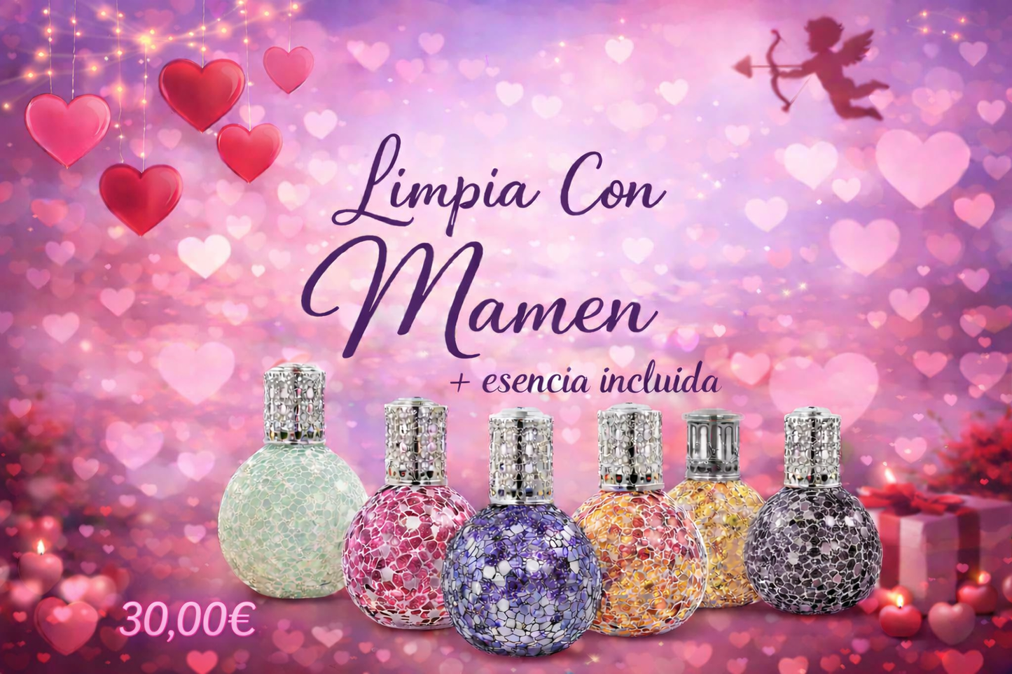 Lámpara Catalítica A ELEGIR +Esencia 200ml