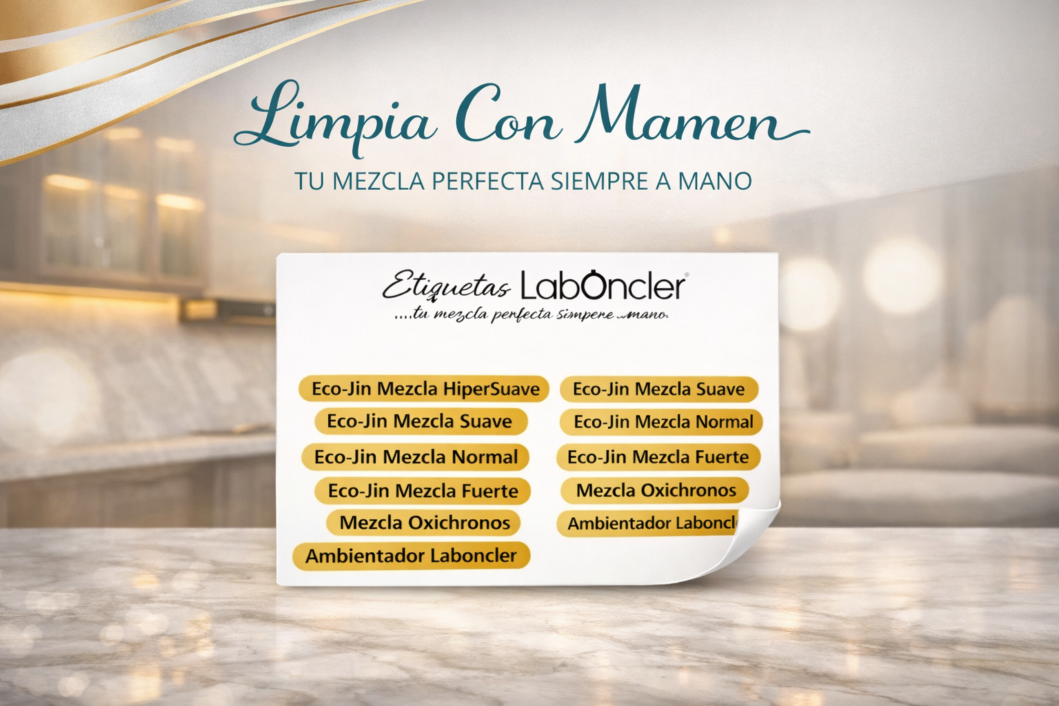 Difusor ECO-JIN Premium (Perla o Grafito) + Etiquetas imborrables