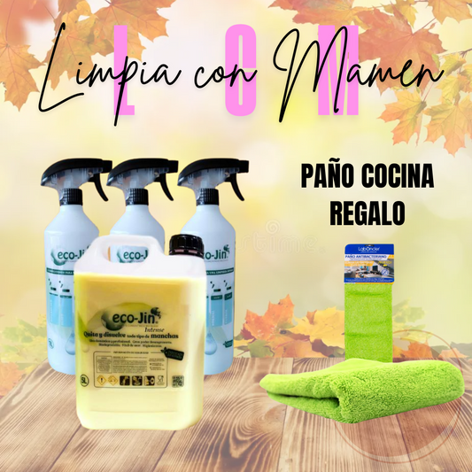 GARRAFA 5L +REGALO PAÑO COCINA