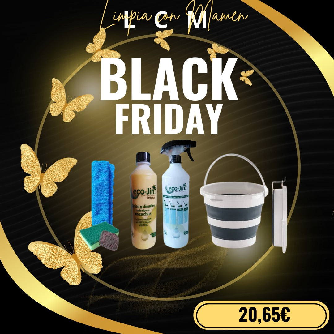 BLACK FRIDAY CUBO CON ECO-JIN