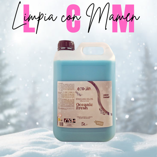 **EDICIÓN LIMITADA POR NAVIDAD** FREGASUELOS ULTRAPERFUMADO AROMA SPA CON TOQUES OCEÁNICOS Y ROPA RECIÉN TENDIDA