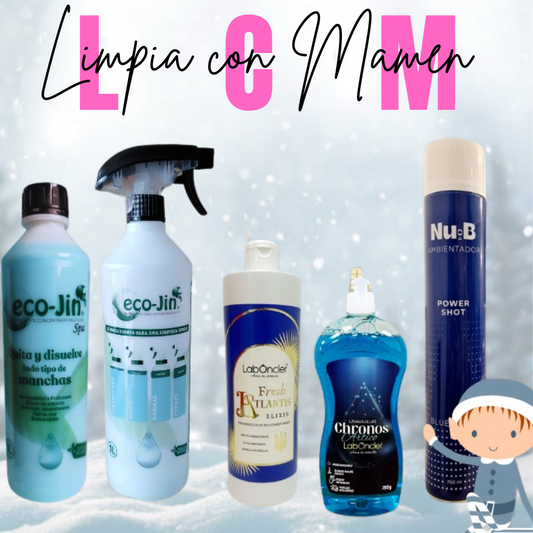 **NUEVO** CAJA LIMPIEZA EDICIÓN ESPECIAL NAVIDAD