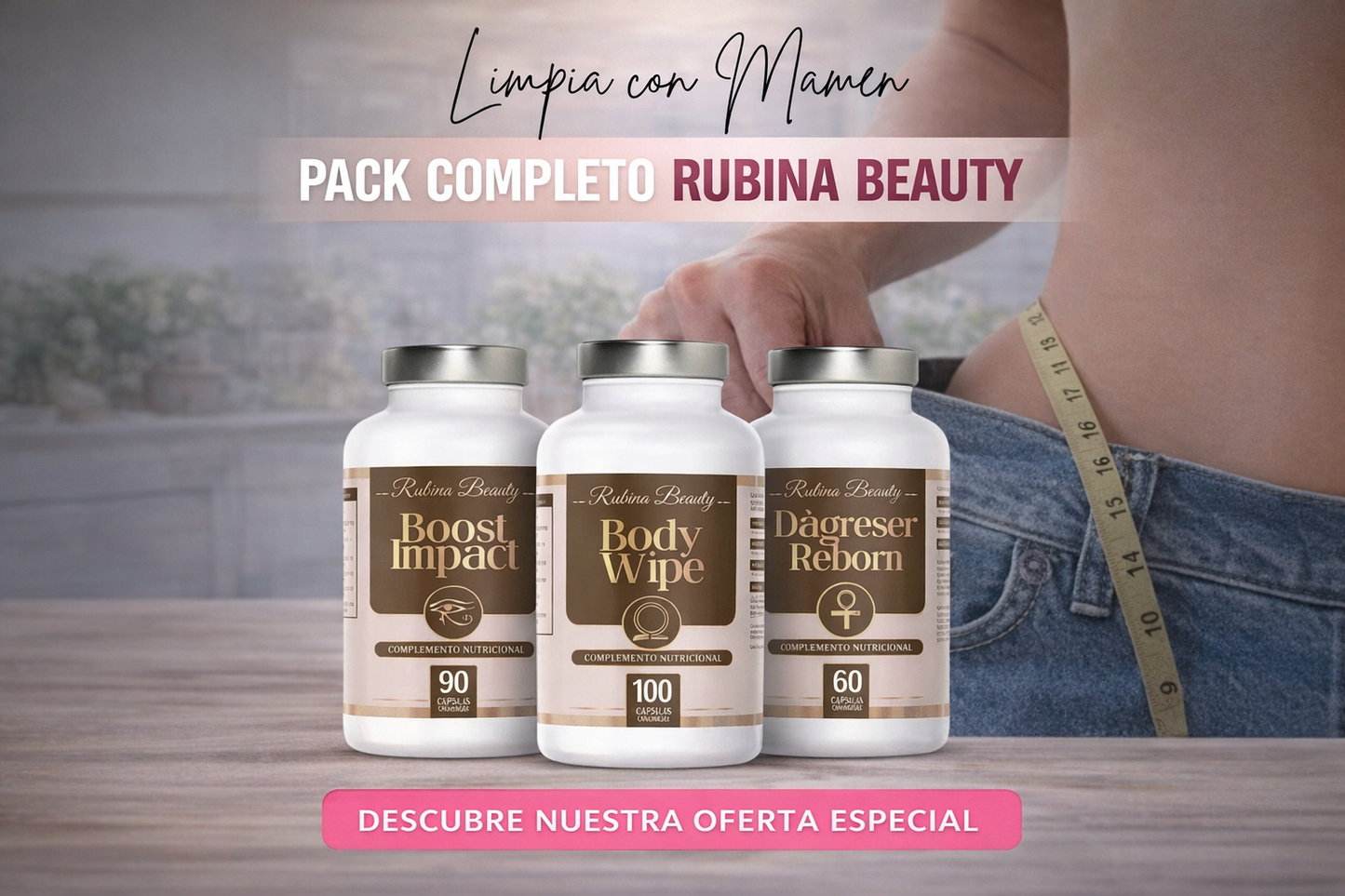 PACK COMPLETO RUBINA BEAUTY
