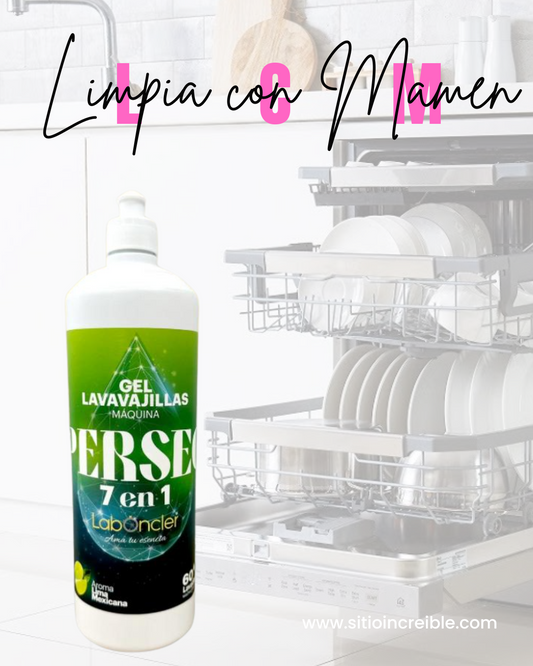 PERSEO LAVAVAJILLAS MÁQUINA EN GEL 1,2Kg