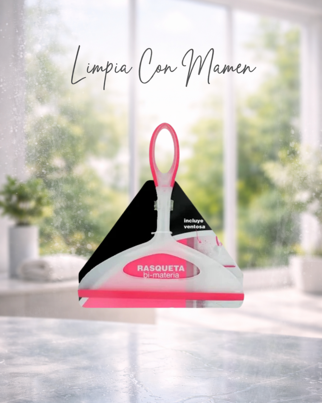 Rasqueta Limpiacristales