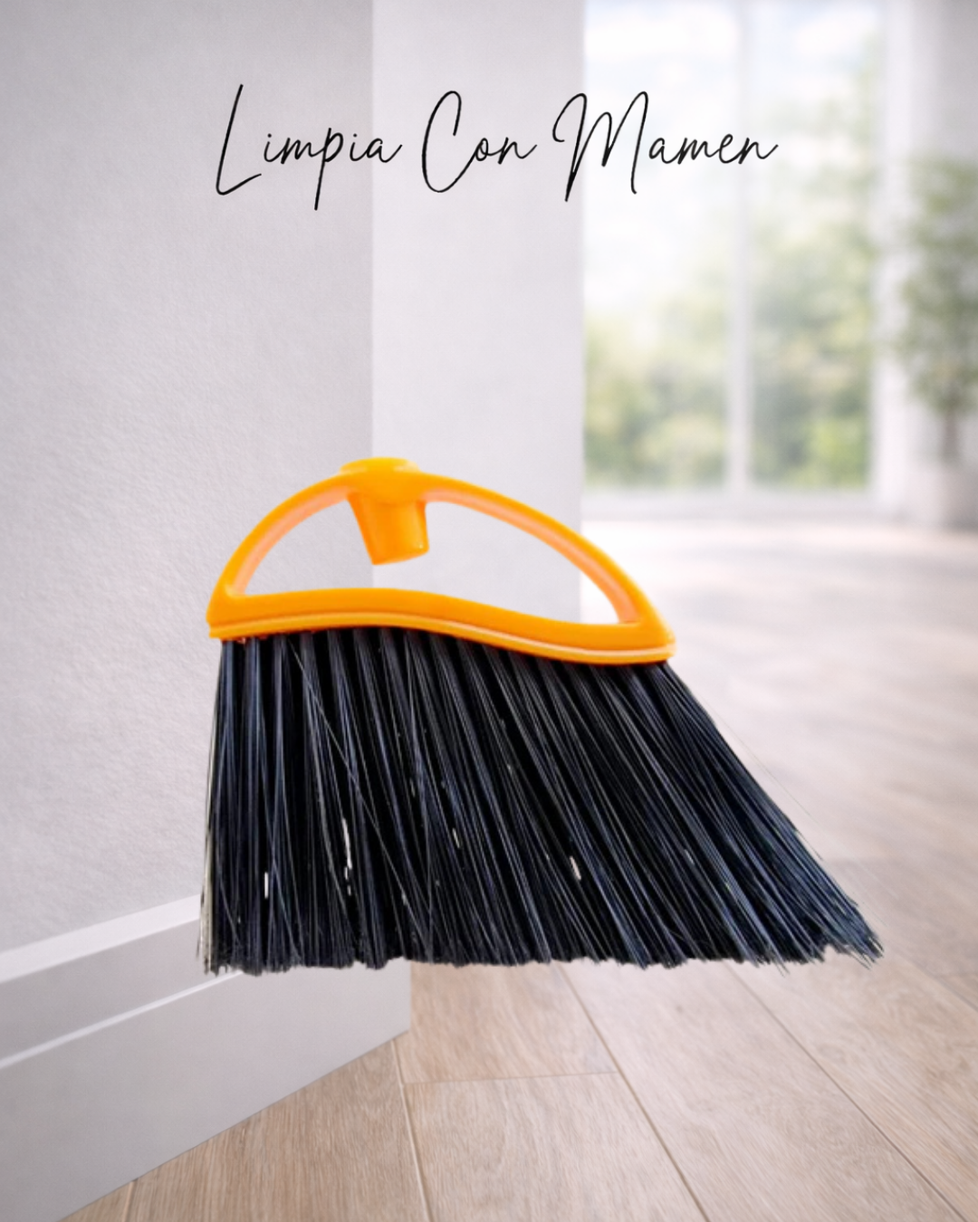 ESCOBA PARA ZÓCALOS, RODAPIES Y ALTILLOS