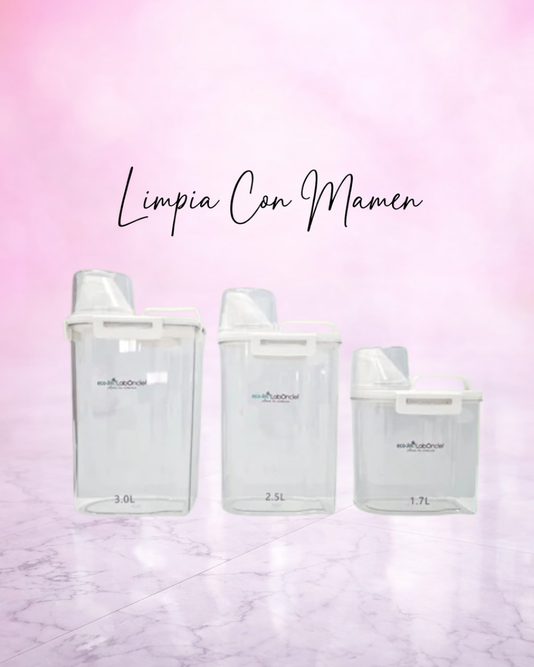 SET DISPENSADORES APTOS PARA DETERGENTE Y PARA USO ALIMENTARIO