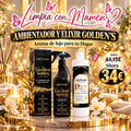 Pack Limpieza Aromática: FREGASUELOS ELIXIR GOLDEN + AMBIENTADOR GOLDEN