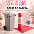 BOLSA DE BASURA 120L | 5 SERVICIOS | 95X115CM | RESISTENTE Y ANTIBACTERIANA