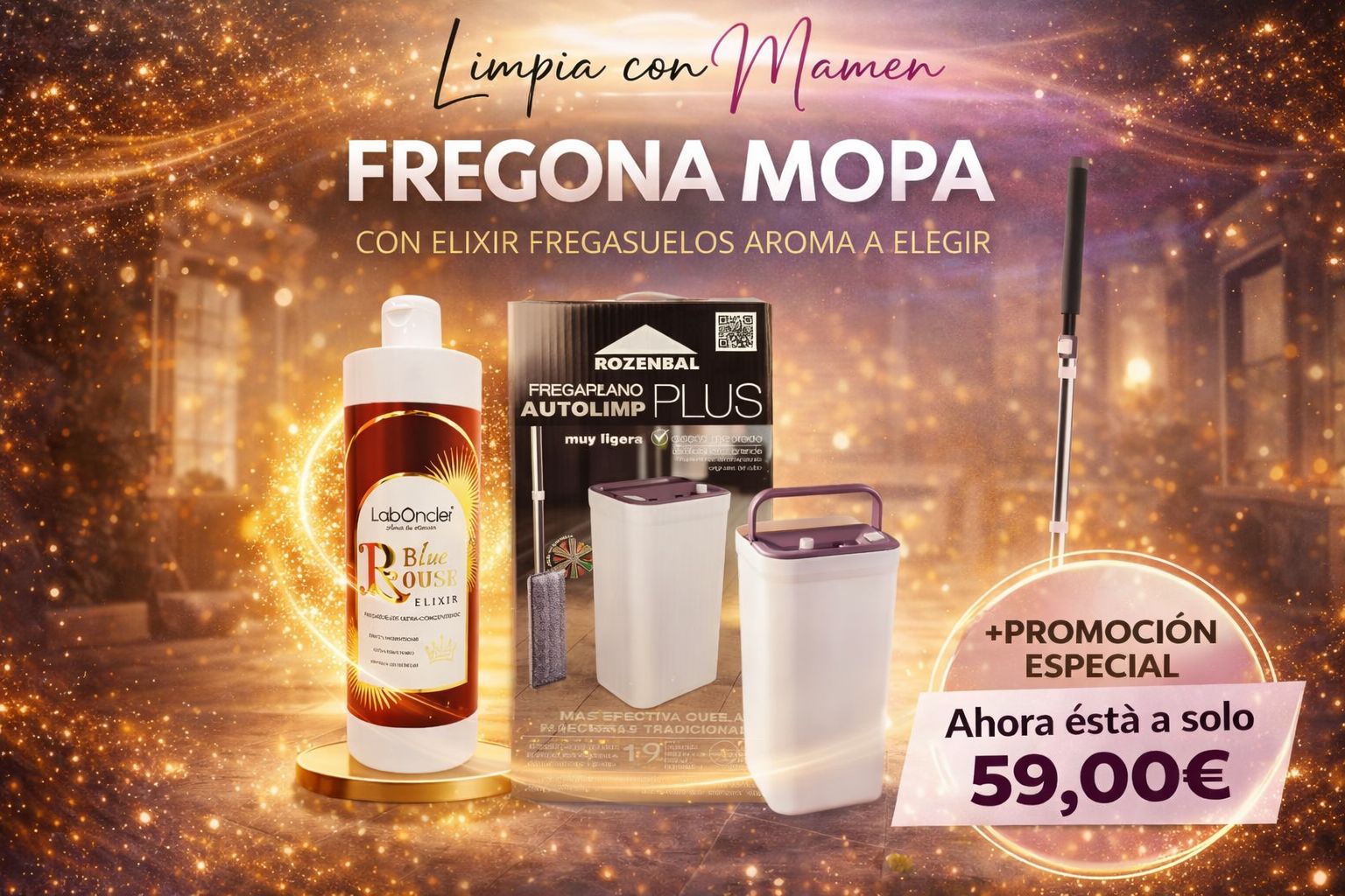 CUBO MOPA Y FREGASUELOS