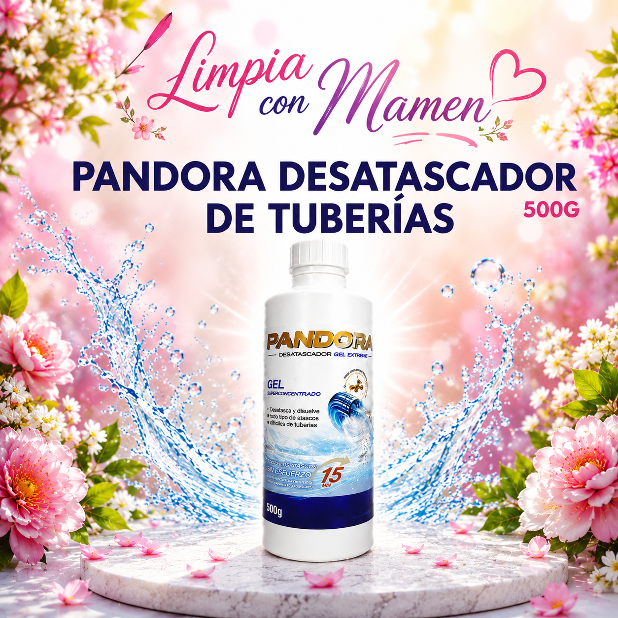 PANDORA Desatascador Gel Extreme