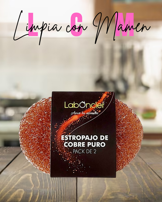 ESTROPAJO DE COBRE PURO