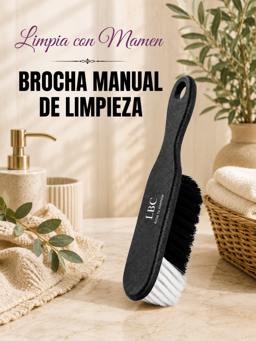 BROCHA MANUAL DE LIMPIEZA