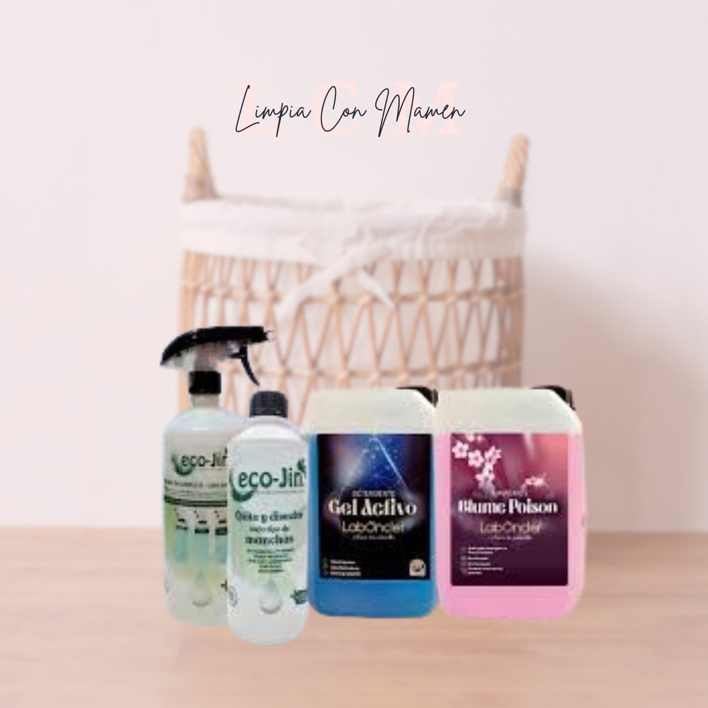 ECO-PACK DETERGENT Active Gel Laboncler + SOFTENER Blume Poison Laboncler + ECO-JIN To Choose