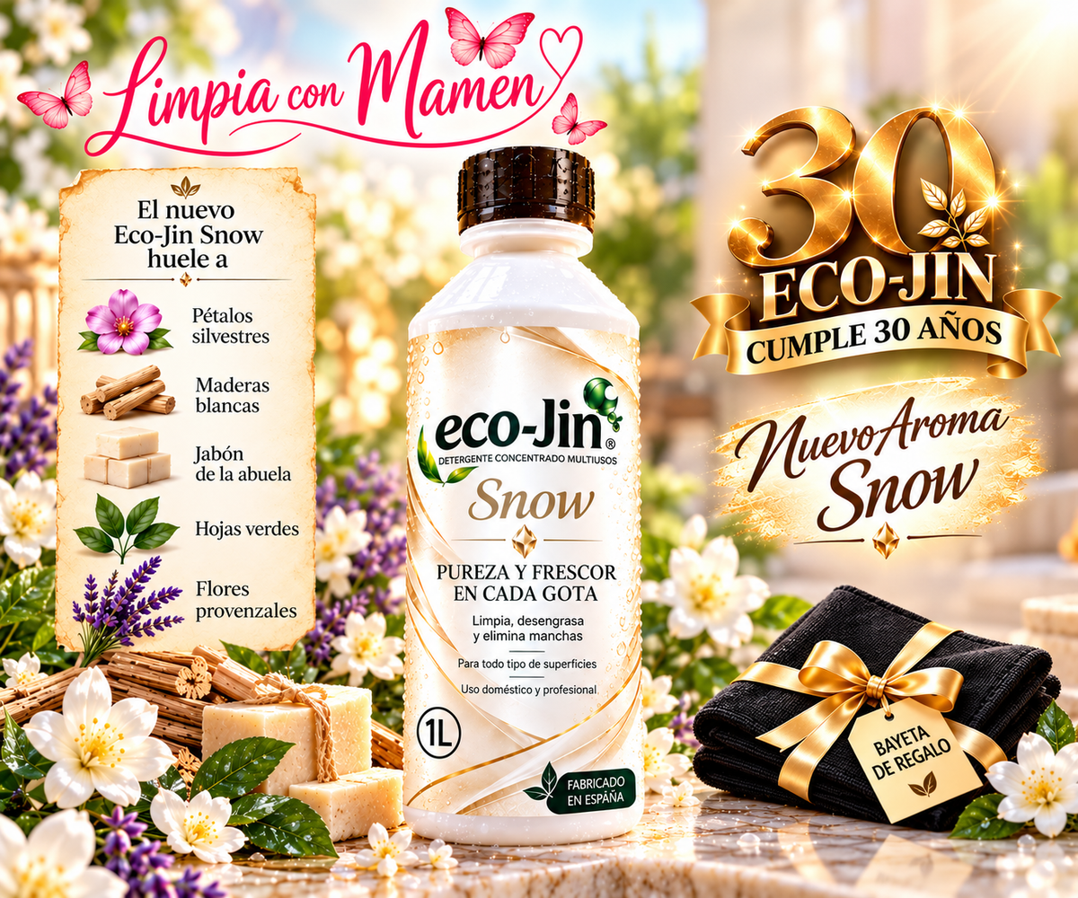 ECO-JIN SNOW 1L + BAYETA DE REGALO